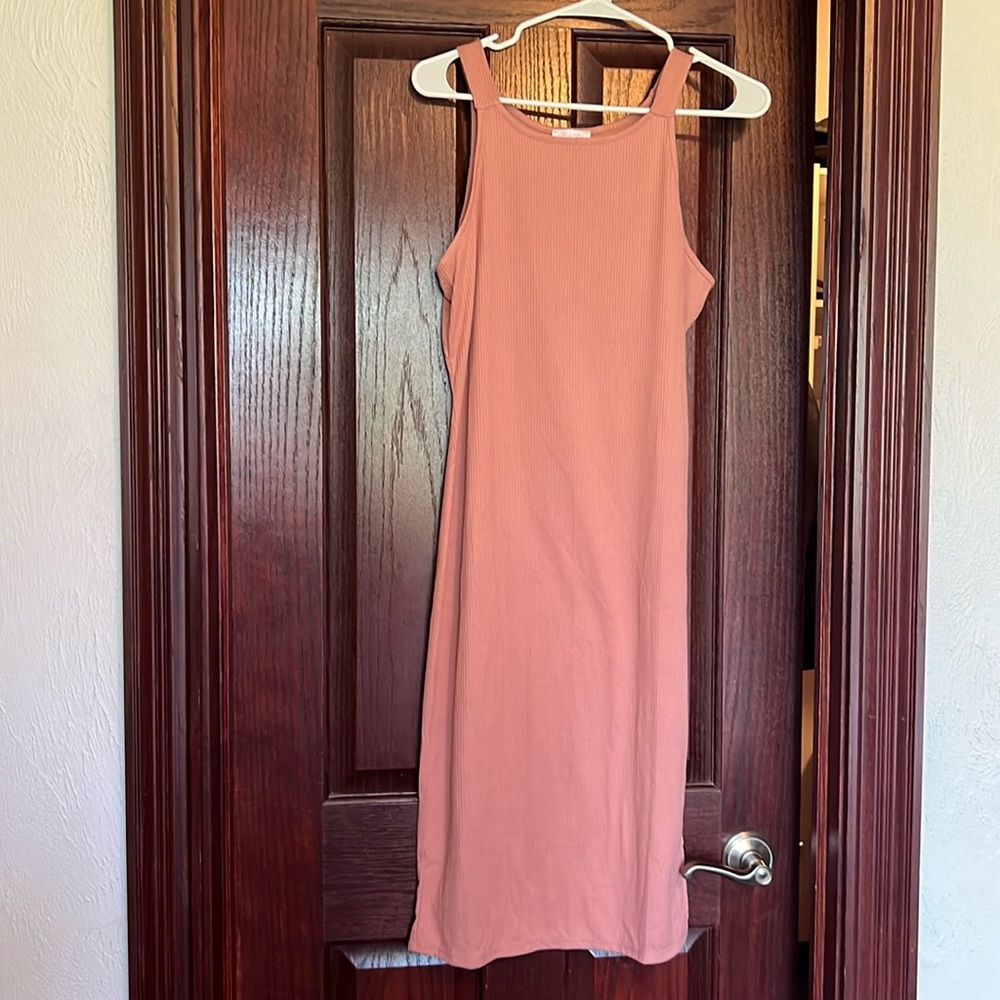 Ribbed bodycon dress